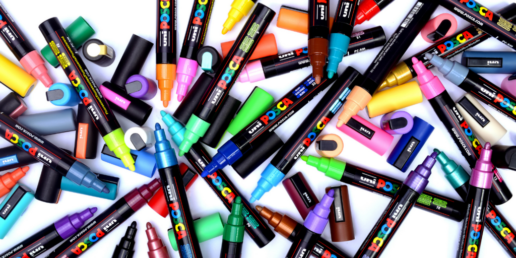POSCA Paint Pens Banner Image