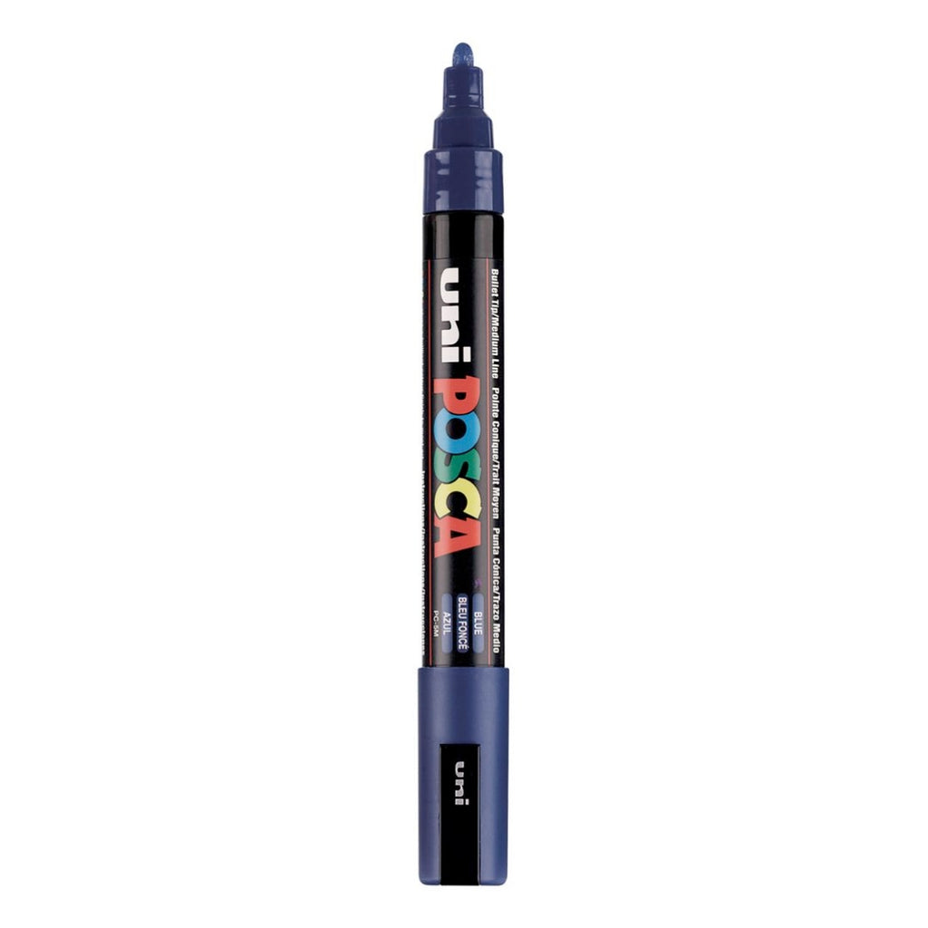 POSCA PC5M paint pen navy blue creative kids lab