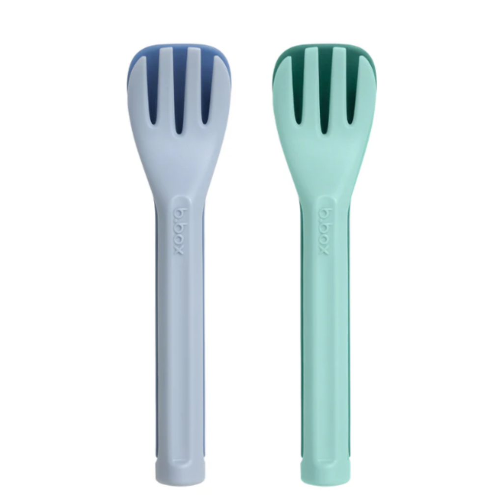 B.box Lunch cutlery set, in the 'horizon' colour way.