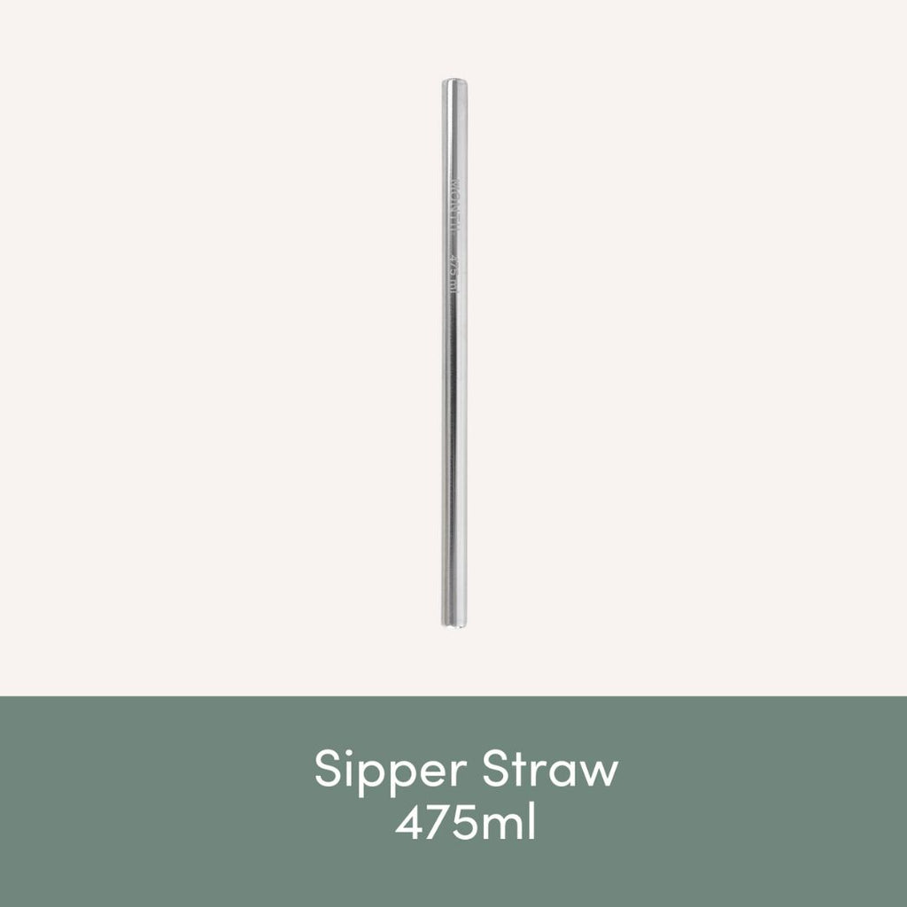 MontiiCo | Sipper Straw | Stainless Steel - Creative Kids Lab