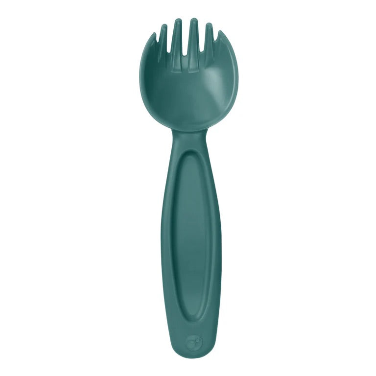b.box Insulated Food Jar Emerald Forest Green stainless steel 335ml spoon form