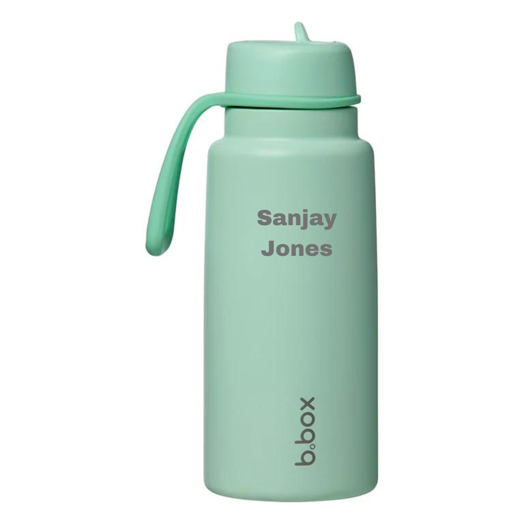 b.box Insulated Flip Top Drink Bottle, 1L - Spearmint - Creative Kids Lab