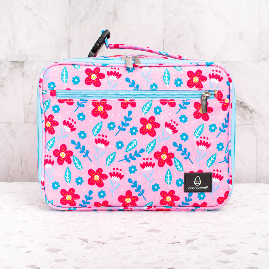 Ecococoon | Insulated Lunch Bag | Flower Power - Creative Kids Lab