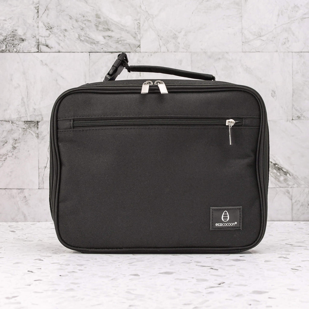 Ecococoon | Insulated Lunch Bag | Black Onyx - Creative Kids Lab