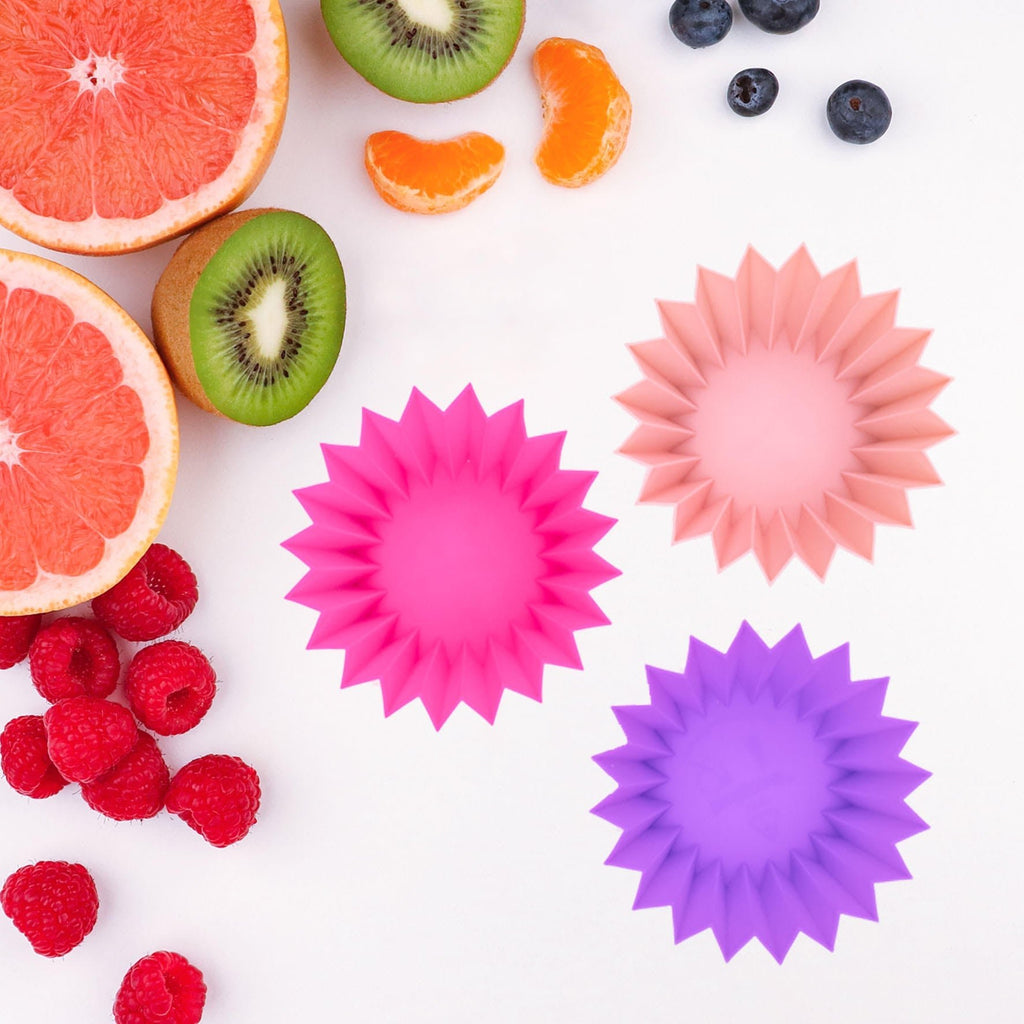 Lunch Punch | Jumbo Silicone Cups | Set of 3 - Creative Kids Lab