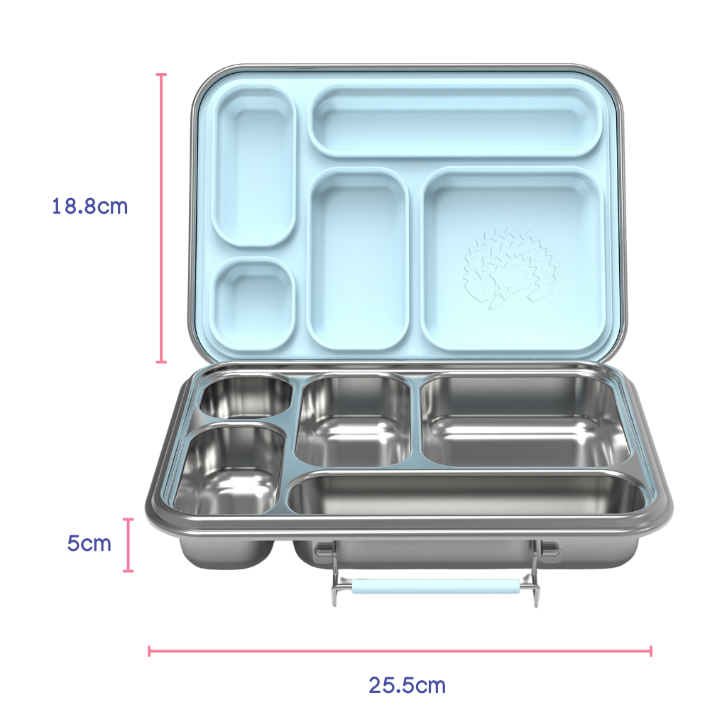 oli-eve-sea-spray-stainless-steel-bento-lunch-box-lid dimesions