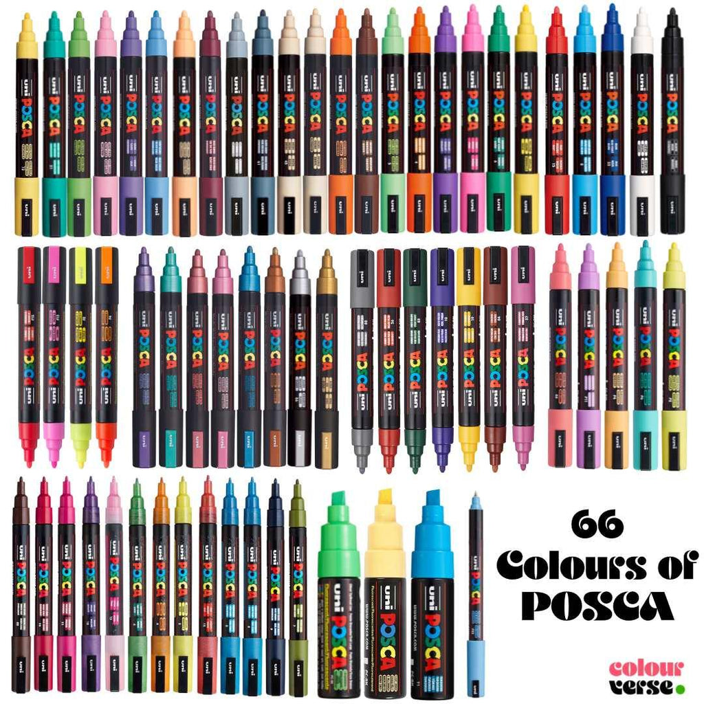 POSCA | 66 Colours of POSCA - Bundle - Creative Kids Lab