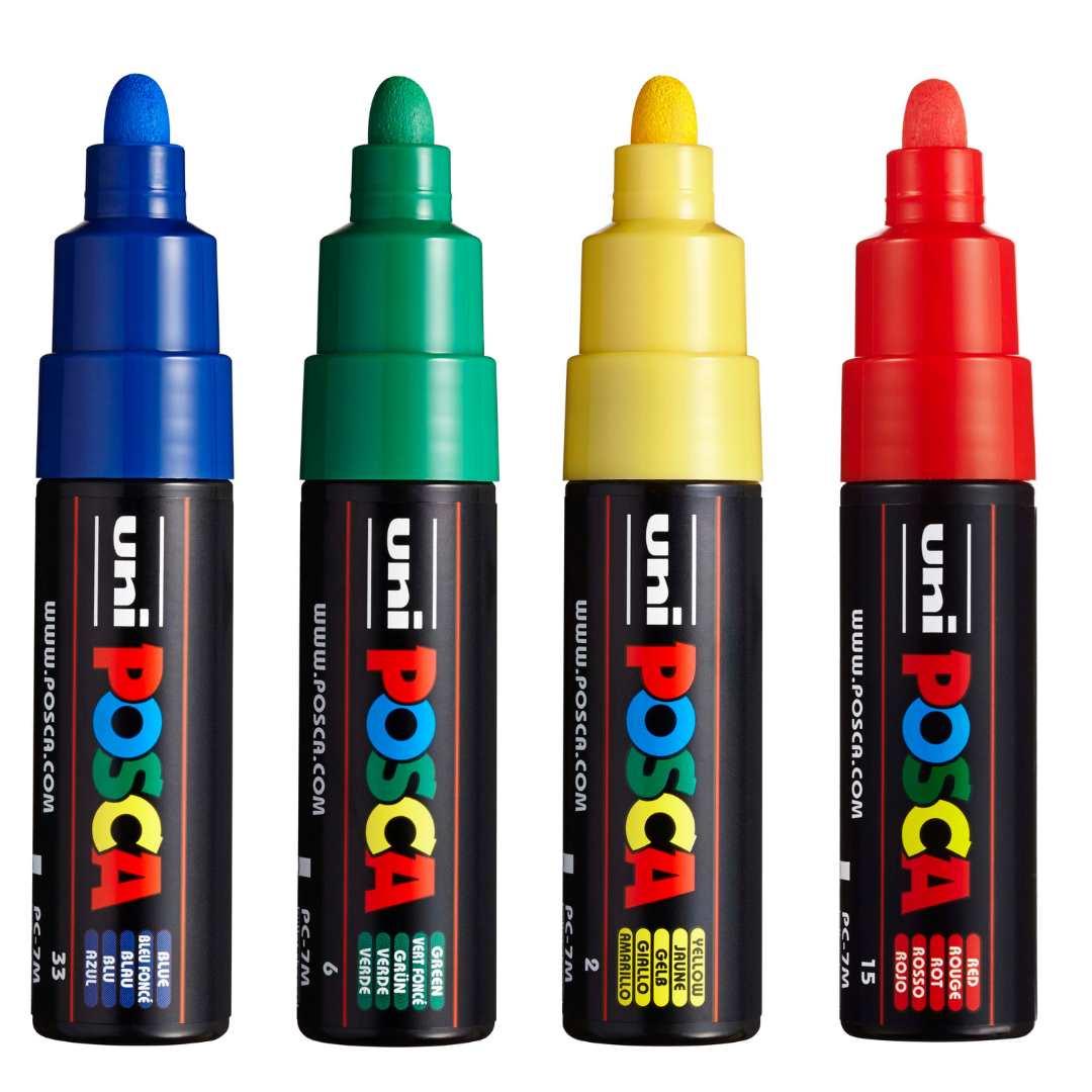 POSCA Paint Pen Sets, All Colours, Colourverse, AUS