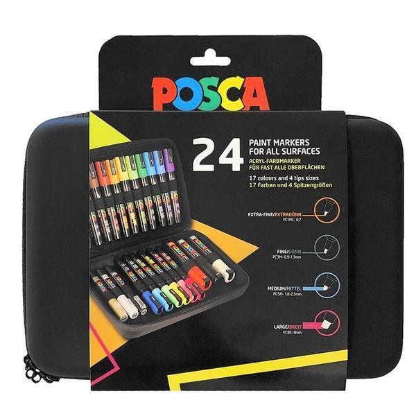 POSCA Small Storage Case (Excluding Paint Pens) for 24 POSCA Markers - Creative Kids Lab